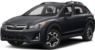 Front and side profile of compact SUV with alloy wheels and roof rails