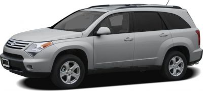 Side profile of an SUV with alloy wheels and roof rails