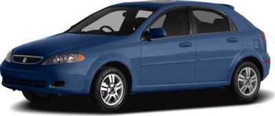 Blue 5-door compact hatchback with alloy wheels