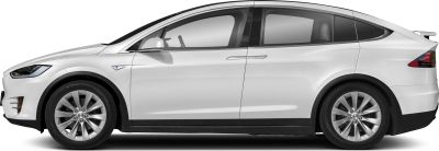 Side profile of an electric SUV with sleek aerodynamic design and alloy wheels