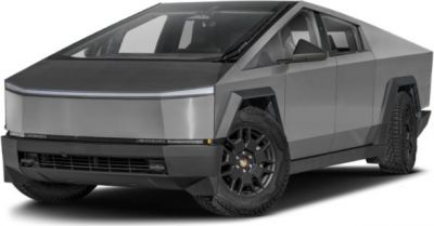 Futuristic angular front design with rugged tires and sharp lines