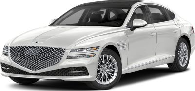 2024 Genesis G80 II (facelift 2023) 3/4 front-left view