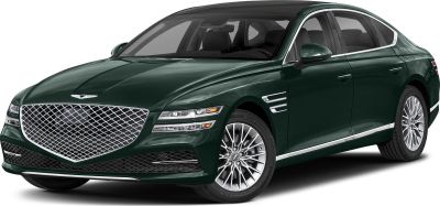 Large front grille with dual-layer LED headlights and chrome accents