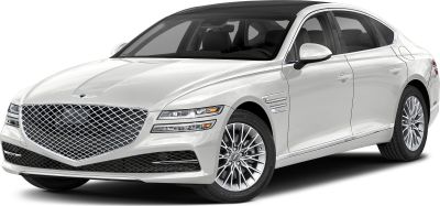 2021 Genesis G80 II 3/4 front-left view