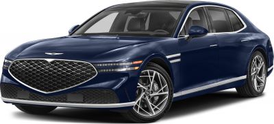 2023 Genesis G90 II LWB 3/4 front-left view