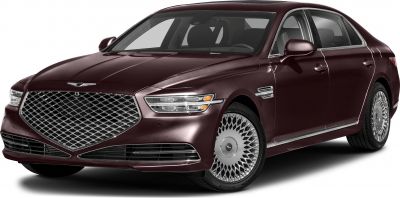 Large diamond-pattern front grille with unique multi-spoke alloy wheel design