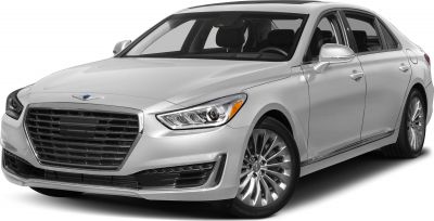 2017 Genesis G90/EQ900 I 3/4 front-left view