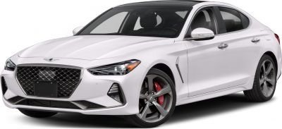 2018 Genesis G70 3/4 front-left view
