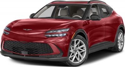 Front view, dual layer LED headlights, diamond mesh grille, alloy wheels