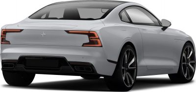 Rear view with LED tail lights and dual exhausts