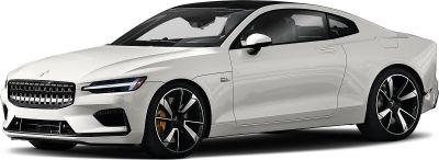 Luxury hybrid coupe with aerodynamic body and LED headlights