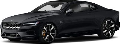 Black sporty coupe with distinctive grille and alloy wheels