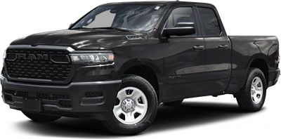 2025 RAM 1500 Quad Cab Long (DT, facelift 2024) 3/4 front-left view