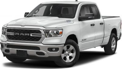 2019 RAM 1500 Quad Cab Long (DT) 3/4 front-left view