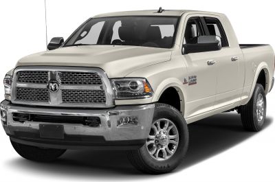 Pickup truck front grille and side profile with chrome bumper and extended cab