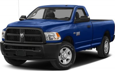 Front and side view of a facelifted regular cab pickup with distinctive grill and wheels.