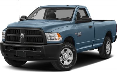 Front-right view of pickup truck with regular cab and robust plastic grille