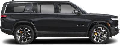 Side profile view with alloy wheels and sleek SUV body design