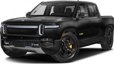 2022 Rivian R1T 3/4 front-left view