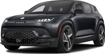 Front profile with hexagonal grille and sharp LED headlights