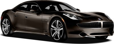 Side profile of plug-in hybrid luxury sedan with sleek aerodynamic design