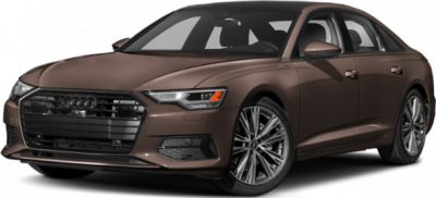Front grille and aerodynamic body design of a modern sedan.
