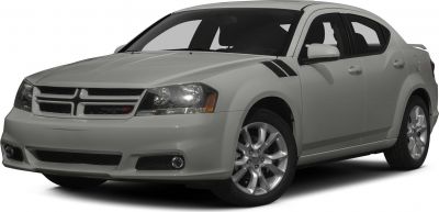 2011 Dodge Avenger Sedan (facelift 2010) 3/4 front-left view