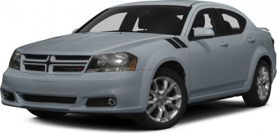 Sporty sedan with dual racing stripes and multi-spoke alloy wheels