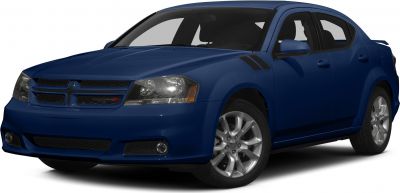 Blue sedan front-side view with distinctive grille and alloy wheels