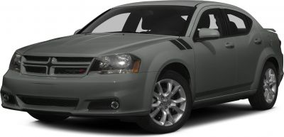 Front and side view of sedan with distinctive grille and alloy wheels