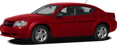 Red four-door coupe sedan side profile with alloy wheels