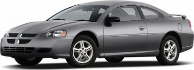 Sleek gray two-door coupe with sporty rear spoiler and alloy wheels.