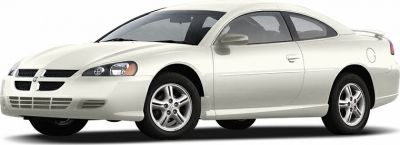 White 2-door sleek coupe with sporty design