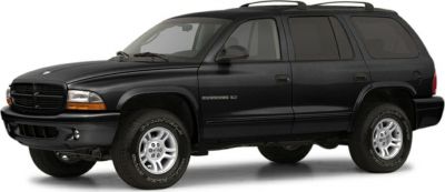 Side view of classic black SUV with rugged design