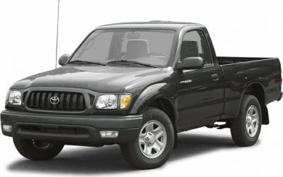 Single cab pickup truck with facelift front grille and alloy wheels