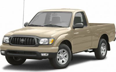 Beige single cab pickup truck with front view showing design and wheels