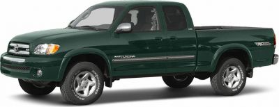 Side view of facelifted Regular Cab pickup with V8 and TRD Off-Road badges