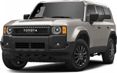 Front view with bold grille and round headlamps