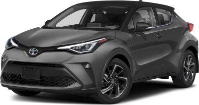 Sleek front and side profile with LED headlights and alloy wheels