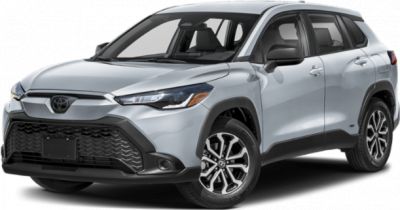 Front-side view of a modern compact SUV with updated grille and alloy wheels