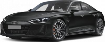 Front three-quarter view with LED headlights and aerodynamic design