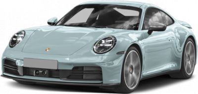 Front view with sleek headlights and aerodynamic body