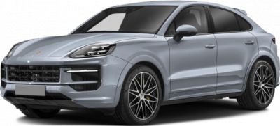 Facelift Porsche SUV front side with sporty alloy wheels