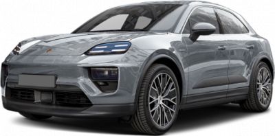 Front-side view with LED headlights and aerodynamic body