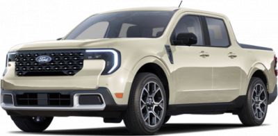 Front grille and wheel design of a modern pickup truck.