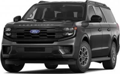 Front view of SUV with black grille and modern headlamps