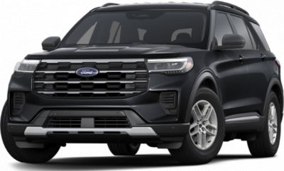2025 Ford Explorer VI (facelift 2024) 3/4 front-left view