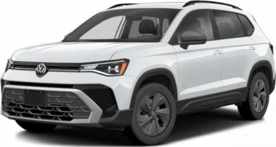Compact white SUV front-side view with LED headlights and black wheels