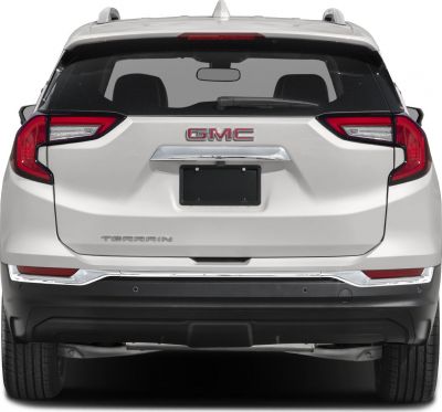 Distinctive taillights, chrome trim, rear window wiper