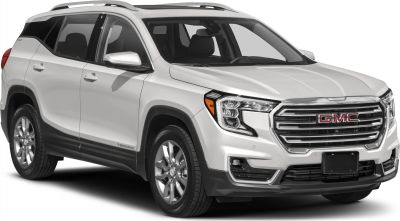 Bold front grille and sleek LED headlights on modern SUV side view